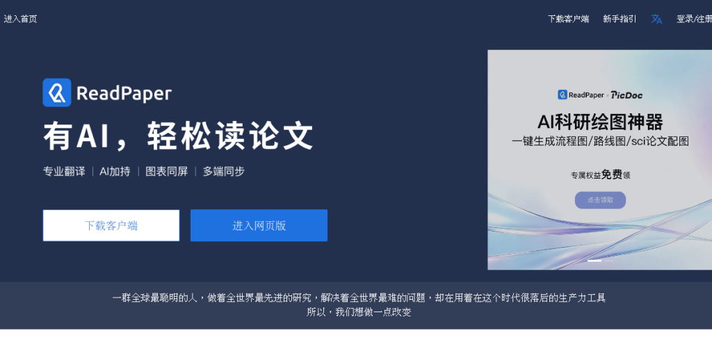 ReadPaper (论文阅读笔记) 页面预览
